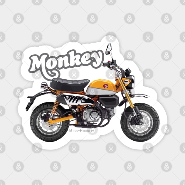 Honda Monkey 125 19 banana yellow sl Honda Motorcycles